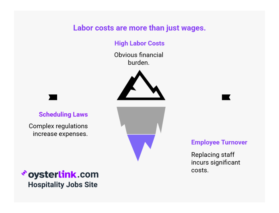 labor costs and rules iceberg